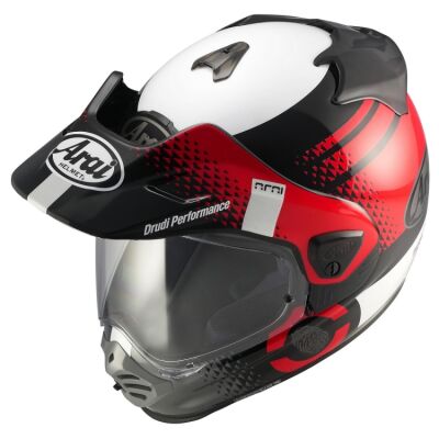 Arai TOUR-X5 Print Red adventure helma vel.M
